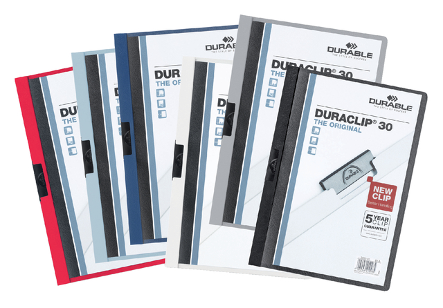 Klemmap Durable 220028, A4 30 pagina‘s; nachtblauw