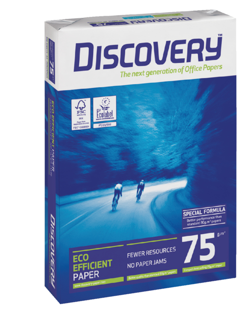 Kopieerpapier A3 75gr Discovery wit pak 500 vel