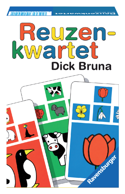 Spel Ravensburger Dick Bruna Reuzenkwartet