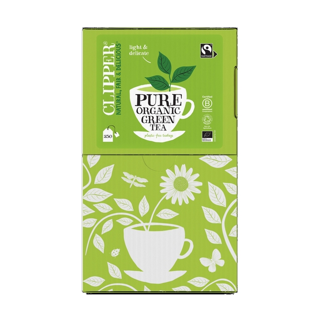 Thee Clipper Green Bio 250 Zakjes