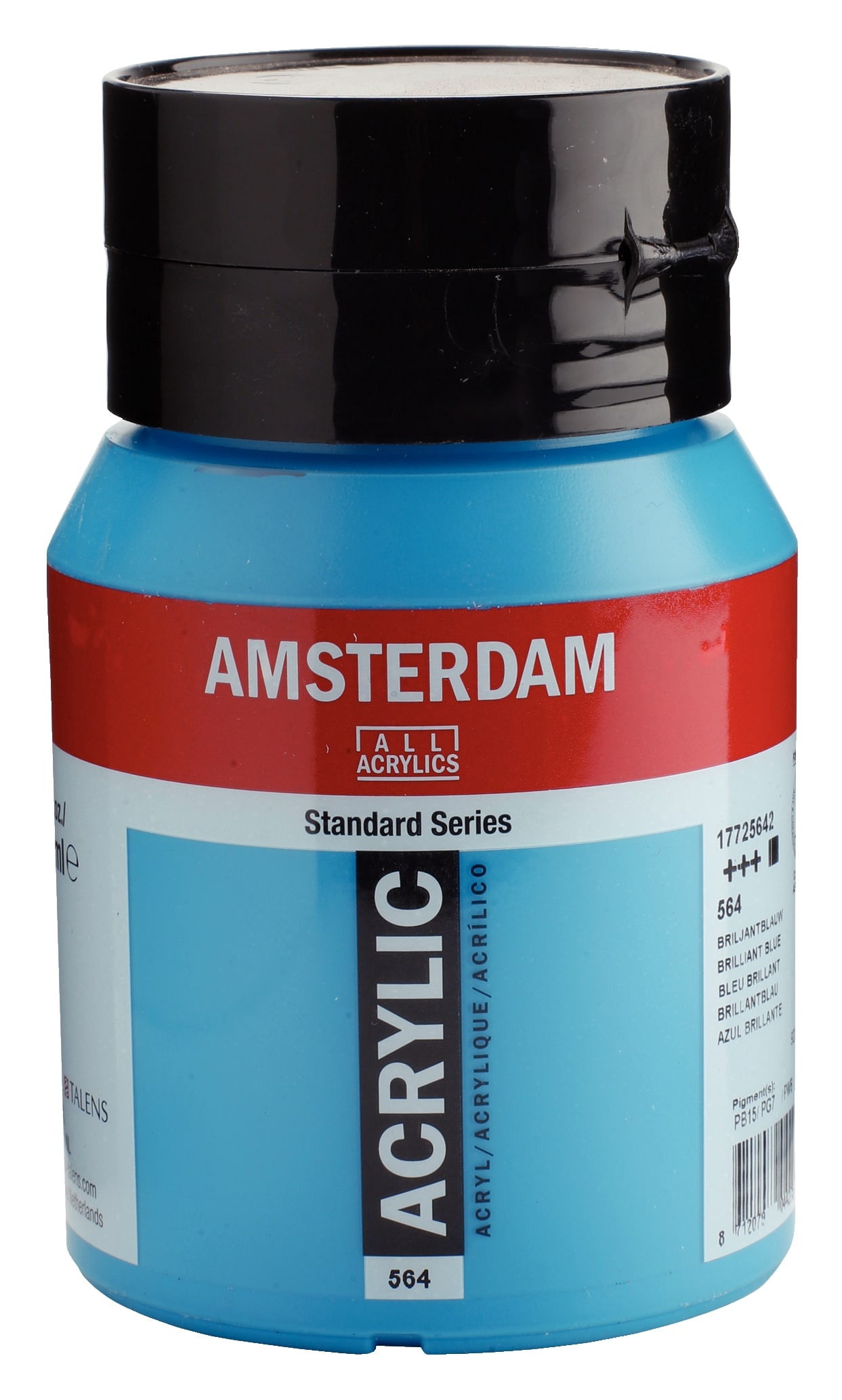 Amsterdam Standard Series Acrylverf Pot 500 ml Briljantblauw 564