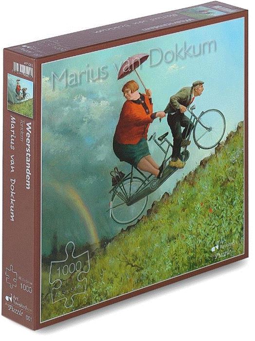 Puzzel Marius van Dokkum Weerstandem 1000st