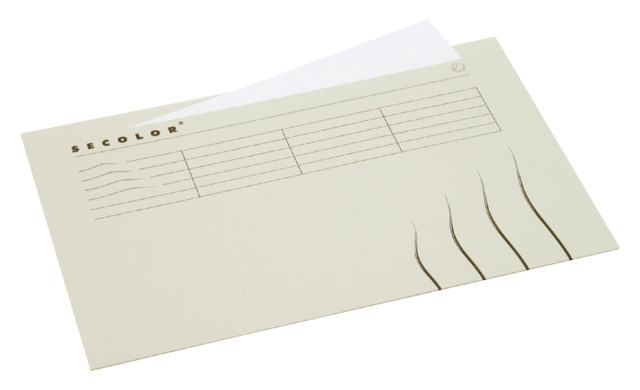 Vouwmap folio Secolor grijs (A6002-541)