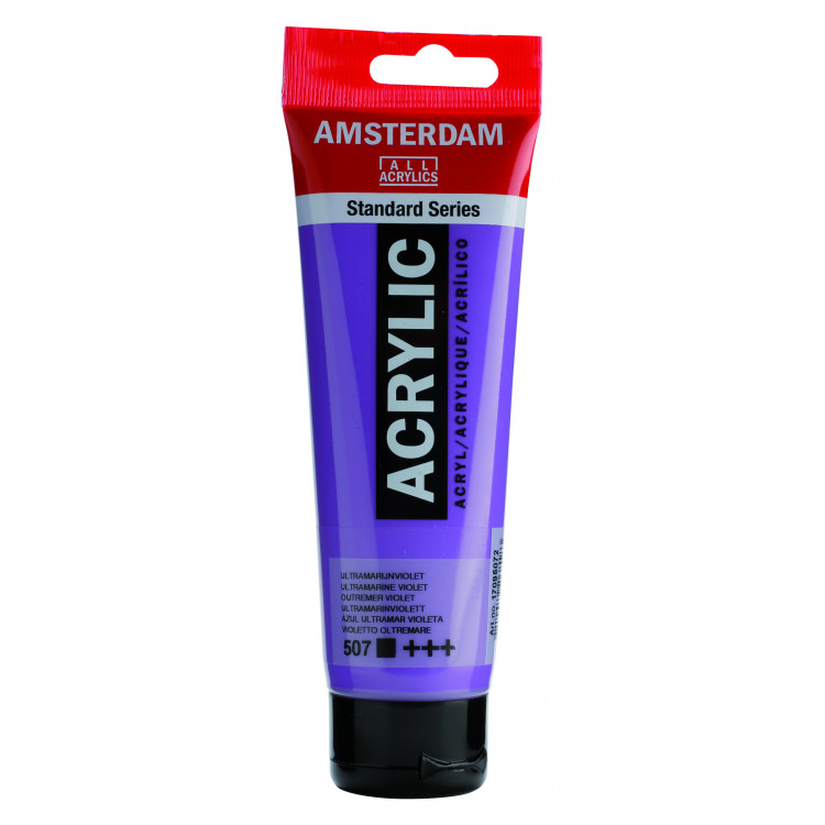 Amsterdam Standard Series Acrylverf Tube 120 ml Ultramarijnviolet 507