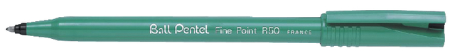 Rollerball marker Pentel R-50 zwart 0.4mm