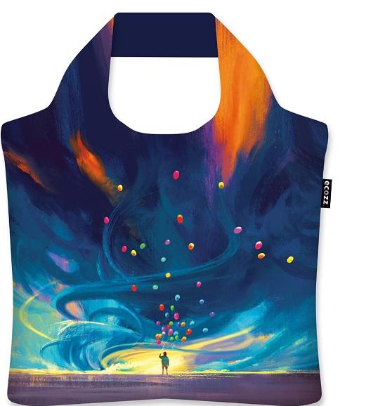 Ecozz opvouwbare draagtas - Tithi Luadthong - Baloons