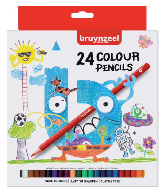 Kleurpotlood Bruynzeel Kids Ass