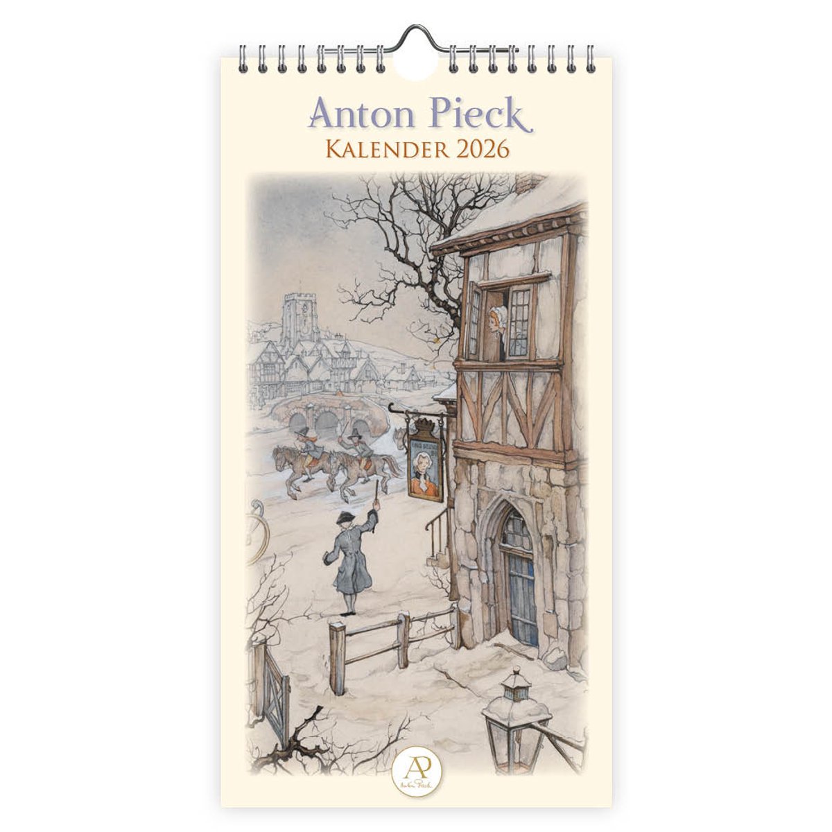 Notitiekalender 2026 Anton Pieck King George Inn