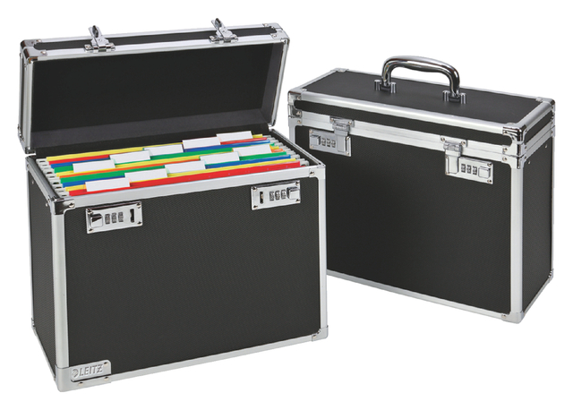 Hangmappenkoffer afsluitbaar Leitz 6716 zwart