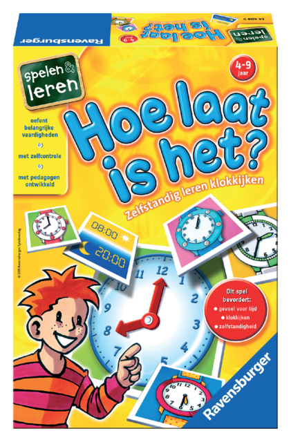Spel Ravensburger Hoe Laat Is Het