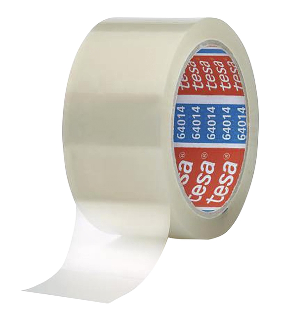 Verpakkingstape Tesa 64014 50mmx66m transparant PP