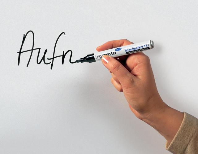 Viltstift Legamaster TZ1 whiteboard rond zwart 1.5