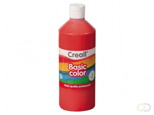 Plakkaatverf Creall Basic 05 Lichtrood 500ml