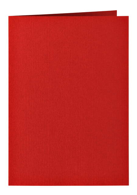 Correspondentiekaart Papicolor dubbel 105x148mm rood
