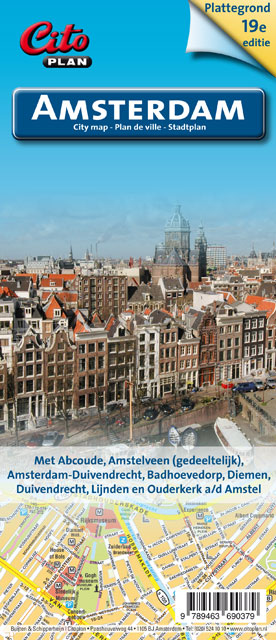 Citoplan stadsplattegrond Amsterdam