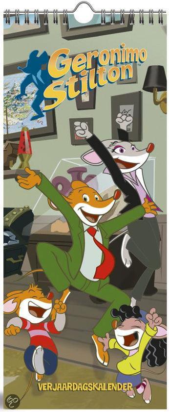 Verjaardagskalender Geronimo Stilton Lannoo