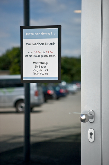 Magaframe Durable A4 zwart pk á 2 stuks