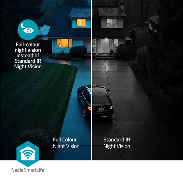 Beveiligingscamera Nedis Smartlife Wifi Buiten Wt