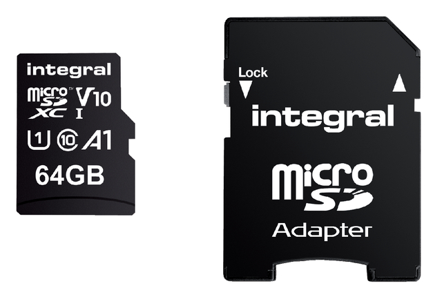 Geheugenkaart Integral Micro V10 64gb
