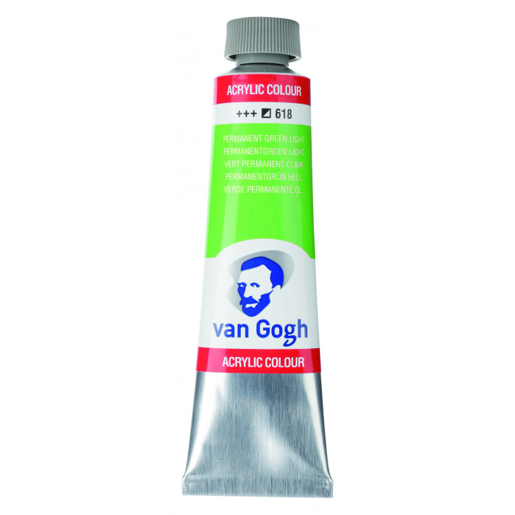 Van Gogh Acrylverfverf tube 40 ml Permanentgroen l