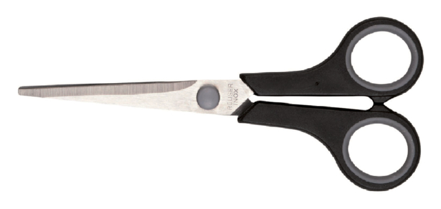 Schaar Quantore 17cm staal met softgrip