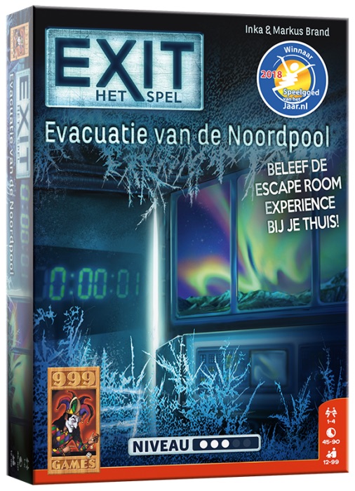 EXIT - Evacuatie van de Noordpool - Breinbreker - 999 Games