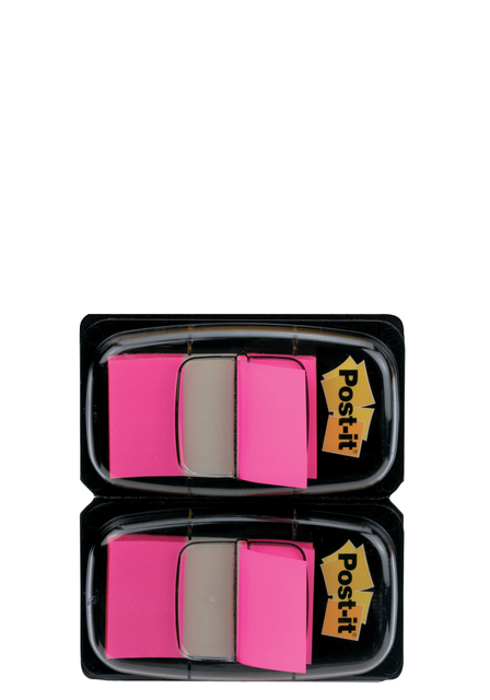 Indextabs 3m Post-It 680 25.4x43.2mm Duopack Roze