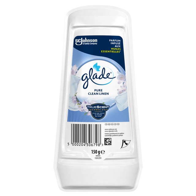 Luchtverfrisser Glade Gel Pure Clean Linen 150gr