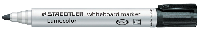 Whiteboardstift Staedtler 351 zwart 2mm rond