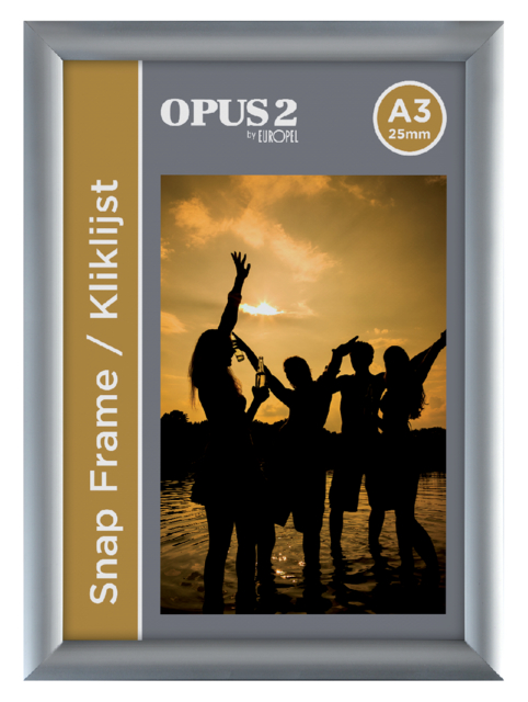 Kliklijst Opus 2 A3 25mm