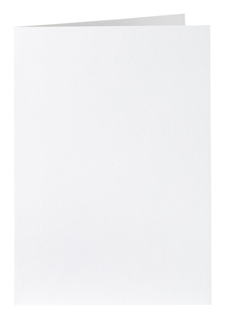 Correspondentiekaart 105x148mm Kraft Wit