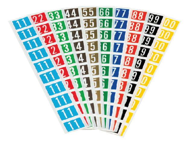 Codetabs Jalema Secolor zakje 0-9