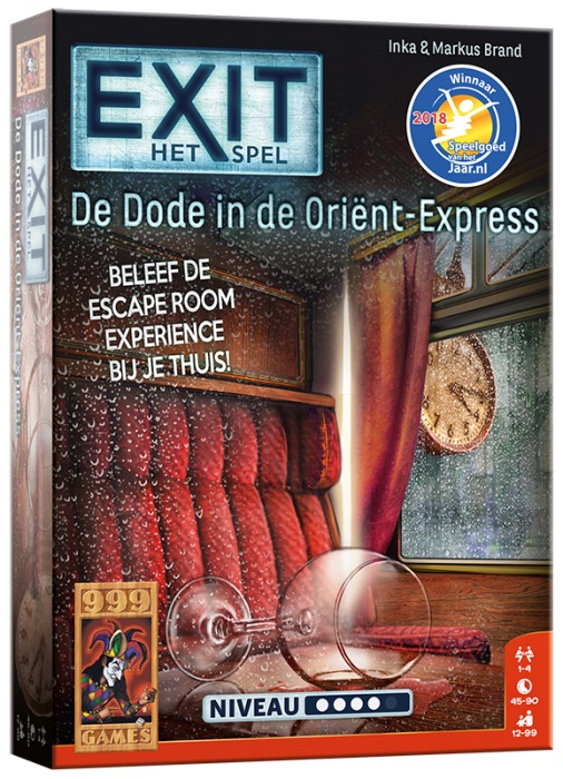 EXIT - De dode in de Orient Express - Breinbreker - 999 Games