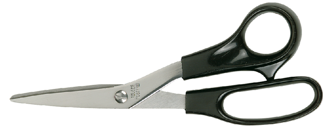 Schaar Quantore 190mm +Plastic Handvat Zwart