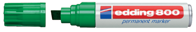 Viltstift Edding 800 schuin groen 4-12mm