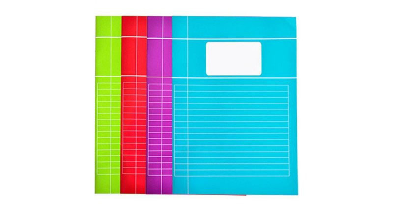 Schrift A4 Trend Gelineerd per pak à 5 stuks