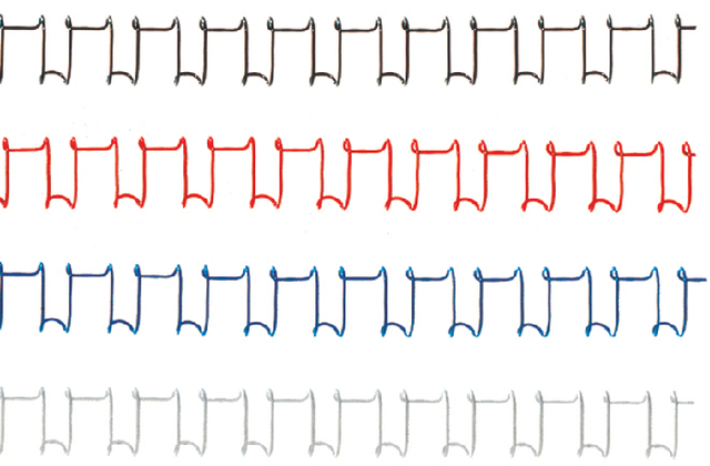 Draadrug Fellowes 14mm 34rings A4 Wit