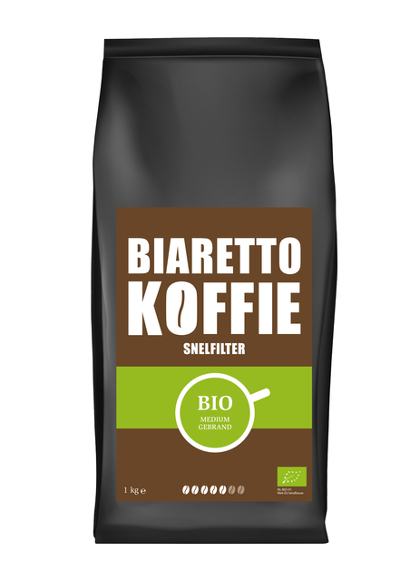 Koffie Biaretto Snelfiltermaling Biologisch