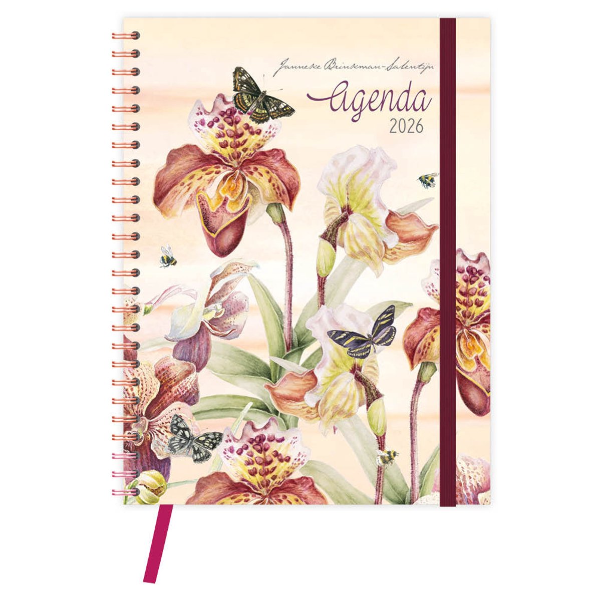 Bureau-agenda 2026 Janneke Brinkman Orchidee