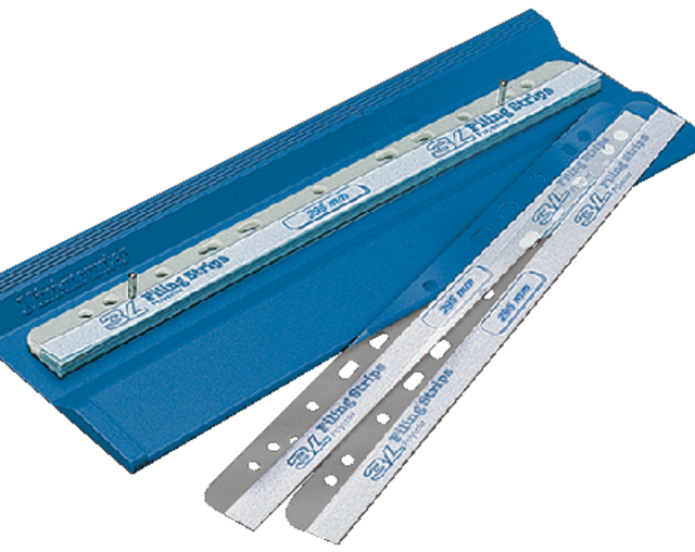 Filestrip A4 met blauwe mounter 3L 8804, ds a 100