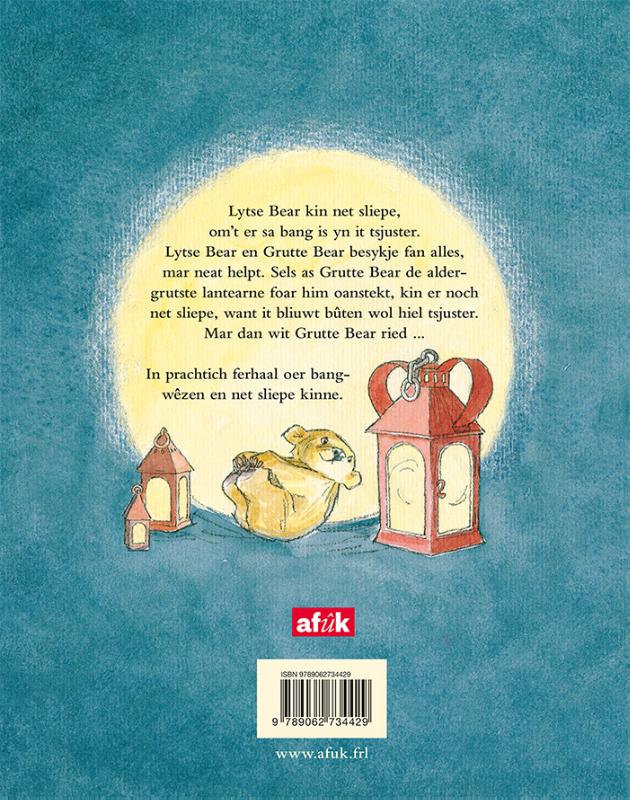 Kinst net sliepe lytse bear