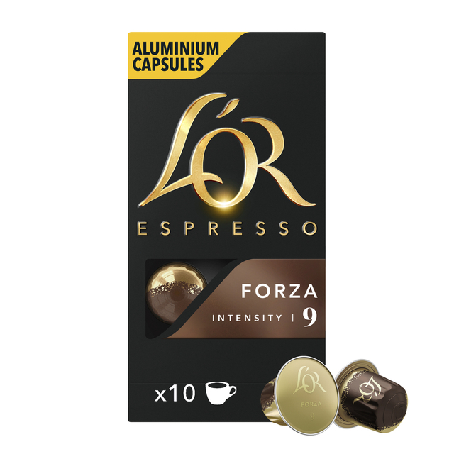 Koffiecups L'Or Espresso Forza 10 Stuks