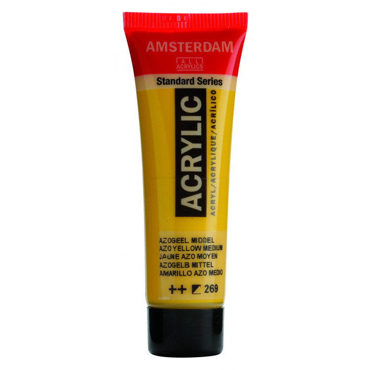 Amsterdam Standard Series Acrylverf Tube 20 ml Azogeel Middel 269