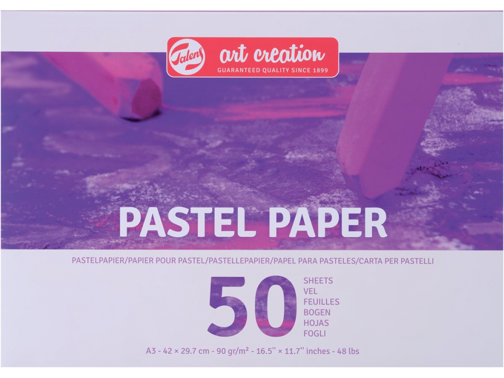 Art Creation Pastelpapier A3 100 g 50 Vellen
