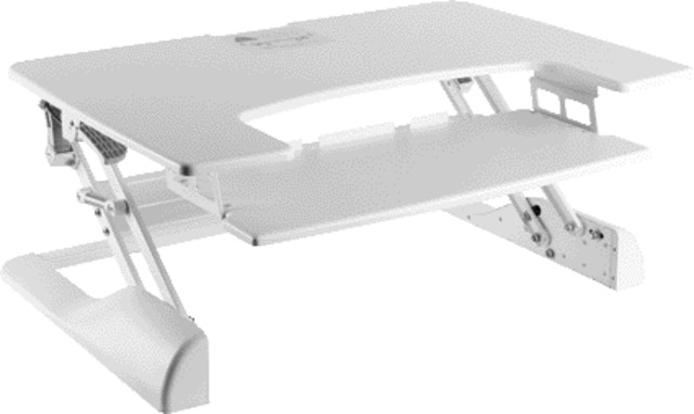 Meubel Newstar Werkplek Zit-Sta Wit