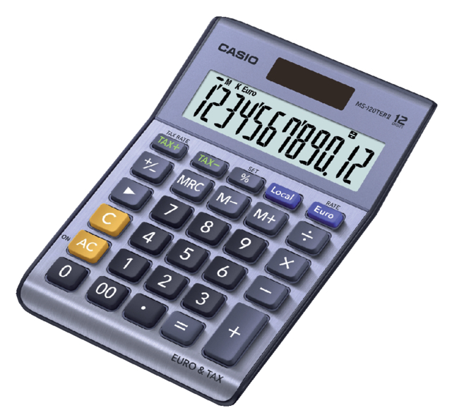 Rekenmachine Casio DF-120TER