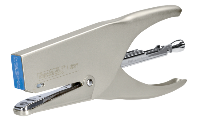 Niettang Rapid S21 max. 30 vel mat nikkel (platte niet)