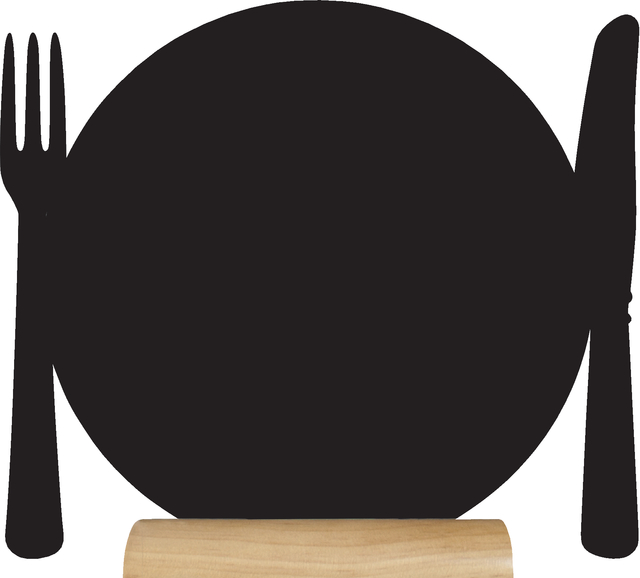 Krijtbord Securit Bord Voet Hout + Marker