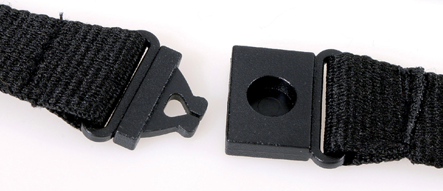 Badge pashouder Opus 2 met koord 90x60mm