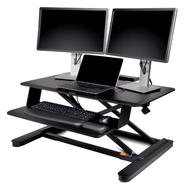 Zit-Sta Bureau Kensington Smartfit Zwart
